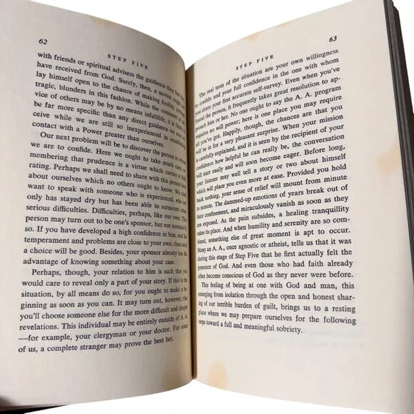 Twelve Steps Twelve Traditions Book Alcoholics Anonymous AA Eleventh Print 1972 - Picture 15 of 16